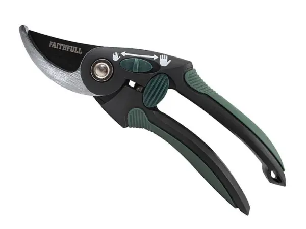 Faithfull Countryman Bypass Secateurs 215mm, SK5 Steel Blade