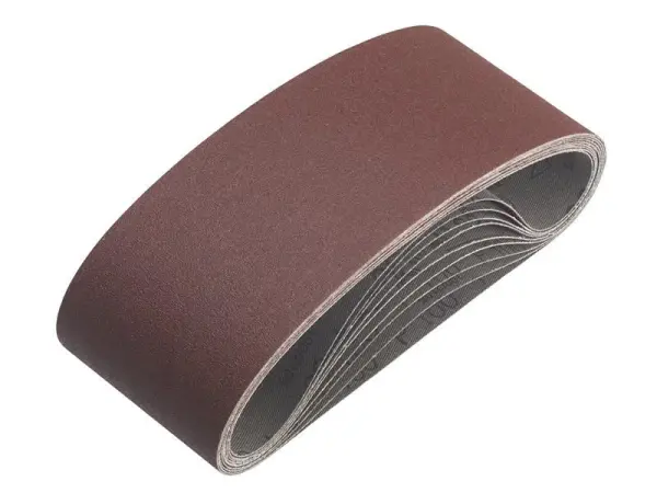Ensemble de bandes abrasives IRWIN 75 x 457mm, 9 pièces, oxyde d'aluminium