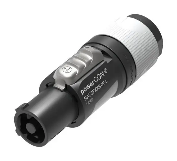 NEUTRIK PowerCON XX Series Locking Socket, Power Out, 3 Pole - 10mm 16mm