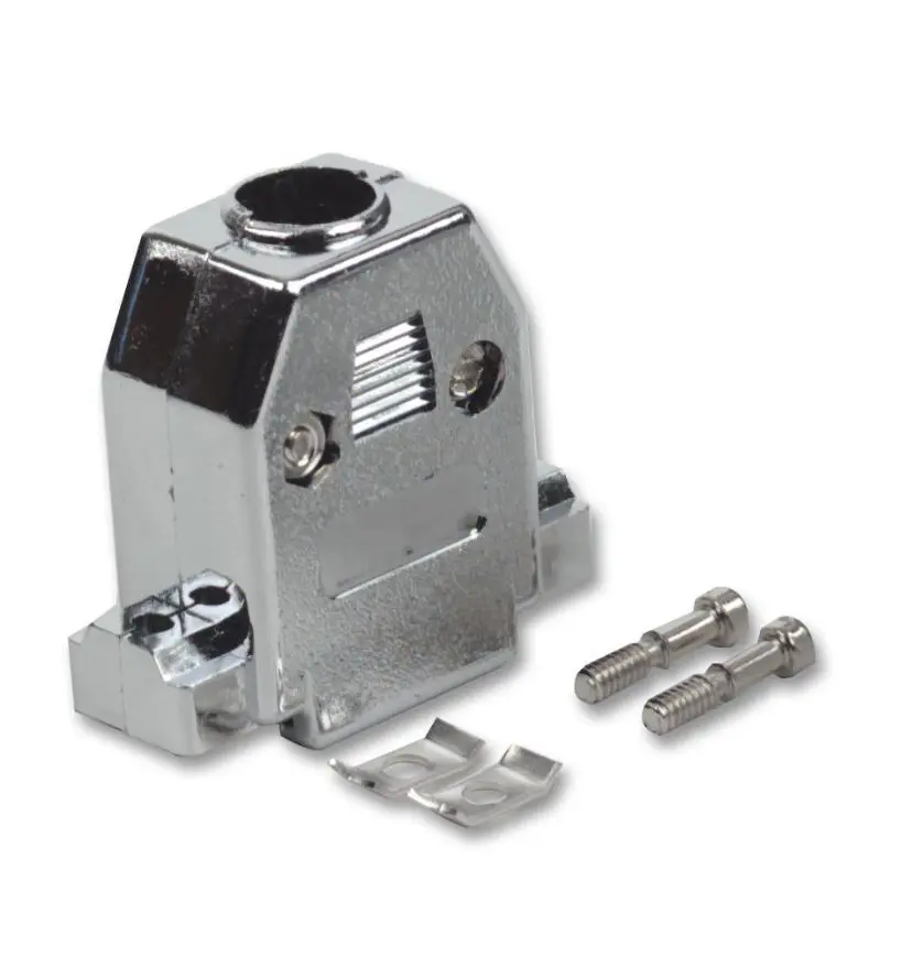 MH CONNECTORS Capucha D-Sub Metallizada, 15 Conexiones, Cable 13mm