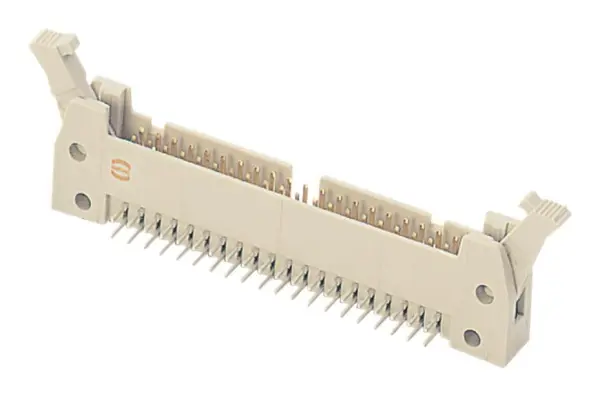 HARTING Conector En Ángulo Recto 34 Pines, Paso 2.54mm