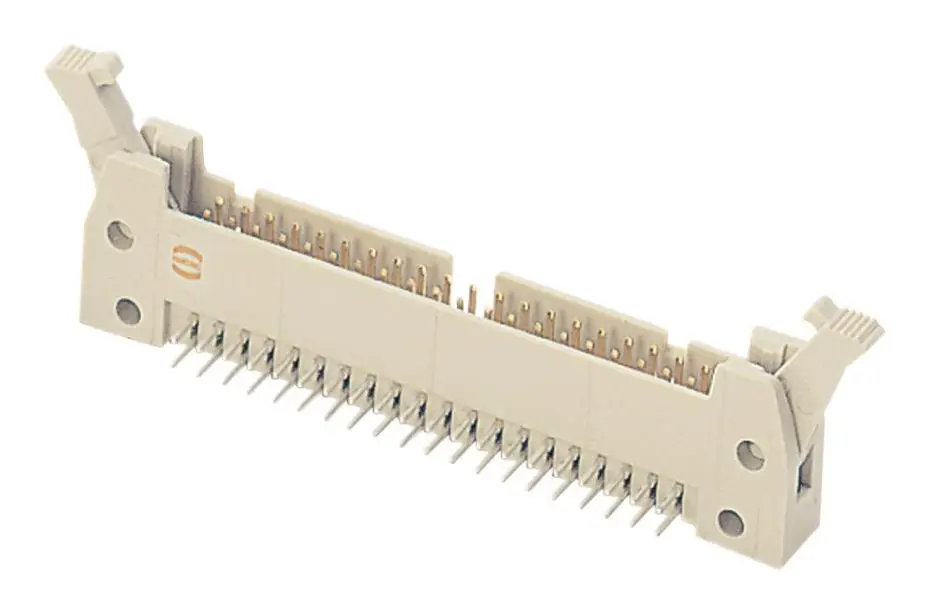 Connecteur d'angle droit HARTING 34 broches, Pas de 2,54 mm
