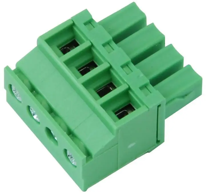 IMO Precision Controls 3.81mm 4-Way Right Angle Terminal Block Plug