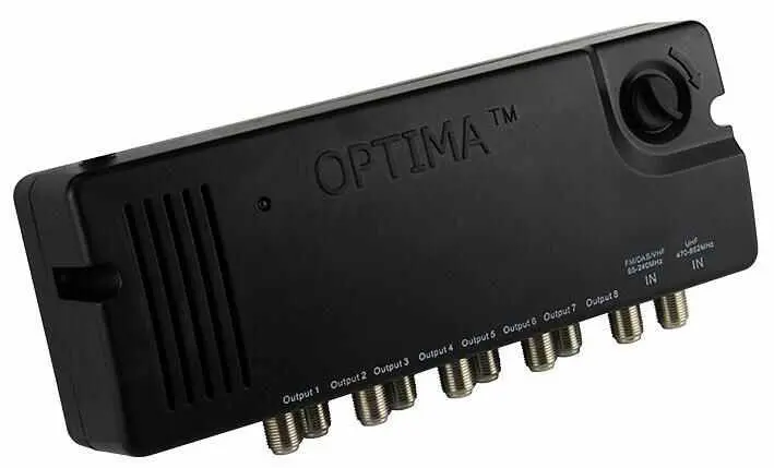 OPTIMA 8-Κανάλι Ενισχυτής Κατανομής LTE με Μεταβλητή Κέρδος