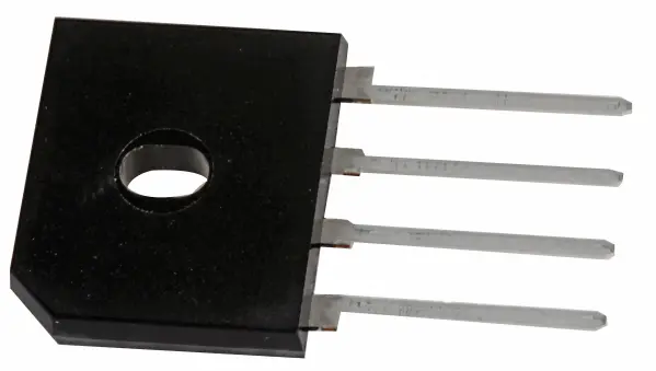 TAIWAN SEMICONDUCTOR Bridge Rectifier, Glass Passivated, Single Phase, SIP, 4 P - 200 4