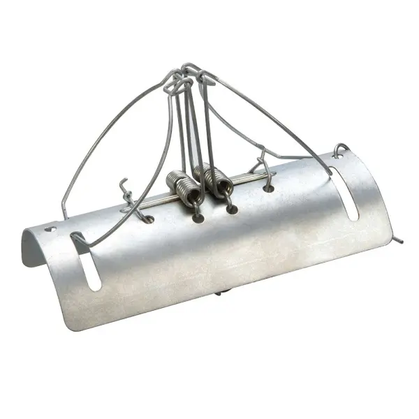 Fixman Tunnel Mole Trap, Metal, Zinc Coated, 150mm
