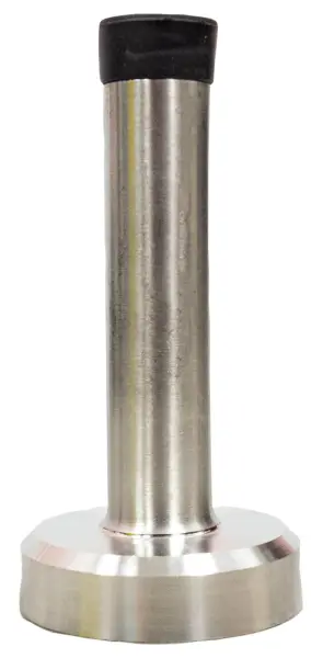 ST HELENS HOME AND GARDEN Stainless Steel Wall Mounted Door Stops, Pair - 95mm 95mm