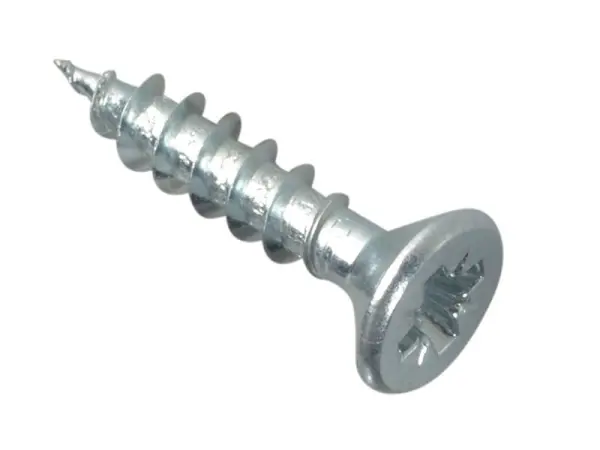 ForgeFix - Universeller Senkkopf-Pozi-Schrauben Satz 4.0 x 20mm, verzinkt, 40er