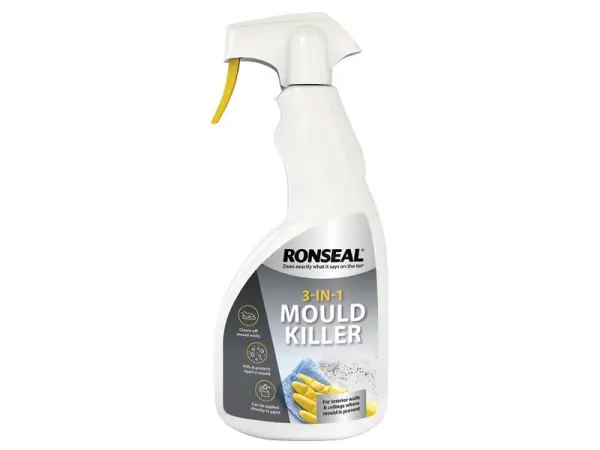 Ronseal Spray Igienizzante 3 in 1 Antimuffa 500ml