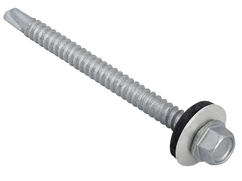 ForgeFix 自攻鑽孔六角頭螺絲 5.5 x 70毫米 50件裝