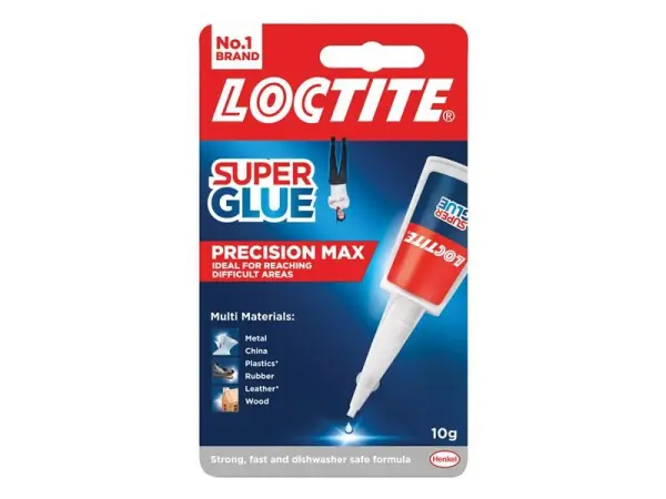 Loctite Super Glue Precision Max Bottle, 10g