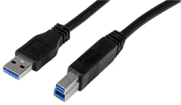 Cabo USB 3.0 A para B Startech, 2m, Preto