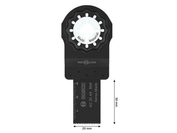 Bosch AIZ 20 AB Plunge Cut Blade 20 x 30mm
