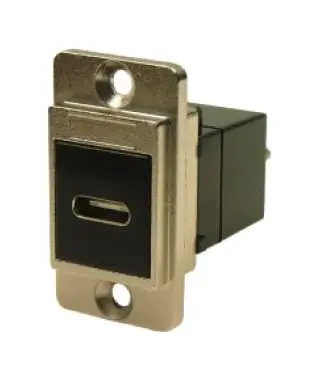 CLIFF Dual Entry USB-C Socket to Plug Feedthrough Connector