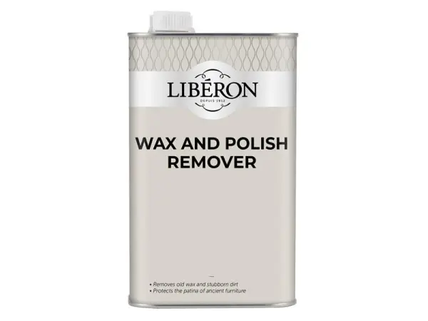 Liberon Wax & Polish Remover for Wood, 1 Litre