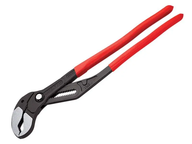 Knipex Cobra XXL Pipe Wrench & Water Pump Pliers, 560mm, PVC Grip