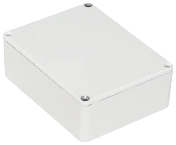 IP65 Die Cast Aluminium Instrument Enclosure 119x94x34mm