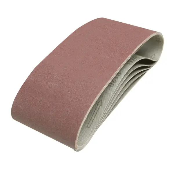 Silverline Sanding Belts 100x610mm, Aluminium Oxide, 120 Grit, 5pk