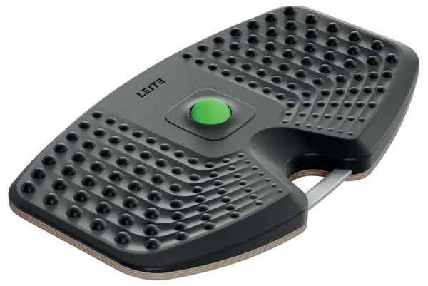 LEITZ Ergo Active Balance Board, Anti Fatigue, Black, 43mm