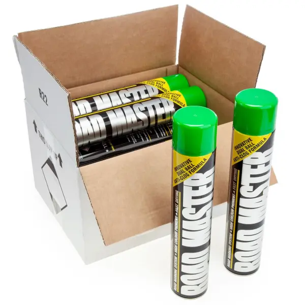 Roadmaster AARO07 Vernice per Segnaletica Stradale Verde, 750ml (Confezione da 