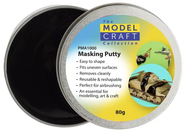 Modelcraft Reusable Masking Putty, 80g