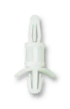 Essentra תמיכה לנעילת PCB מנעול ידני ניילון 6.4 מ״מ - חבילה של 20