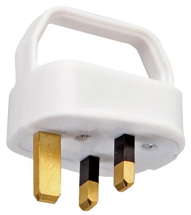 PRO ELEC Enchufe Extraíble Fácil 13A Blanco