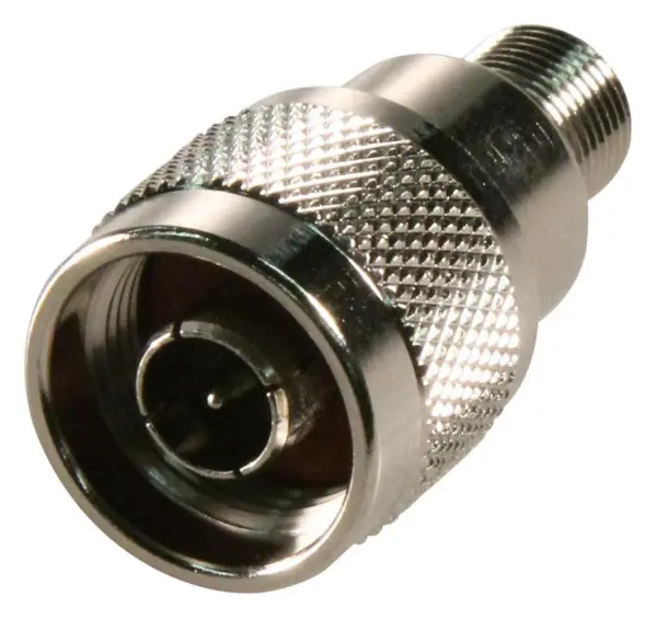 MULTICOMP PRO Προσαρμογέας N Plug σε F Socket, 50Ω, Χρυσές Επαφές