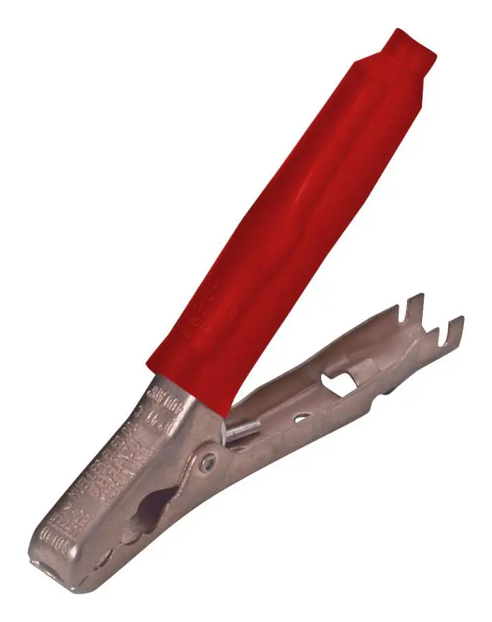 Pinza de Batería Mueller Electric Grande 400A Aislante Rojo, Cobre