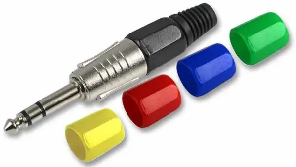 PULSE Conector Jack 3 Polos 6.35mm con Kit de Codificación