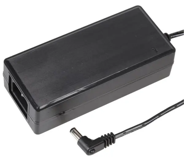 PRO ELEC Desktop Power Supply, 12V 5A, 60W, Level VI, IEC C14