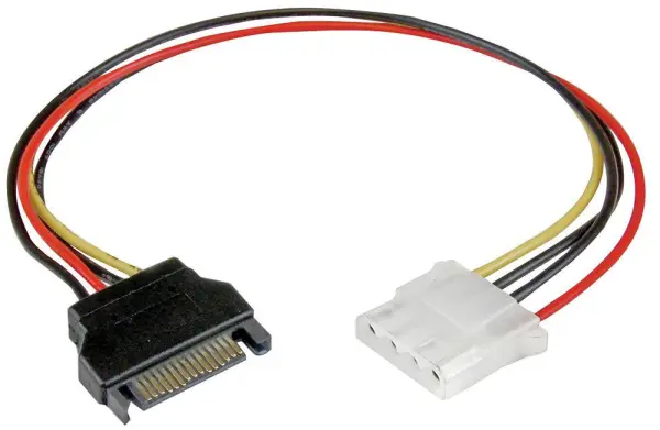 STARTECH Adattatore Alimentazione SATA Maschio a Molex Femmina 4-Pin, 30.5cm