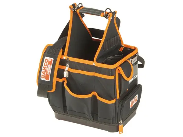 Bahco Electrician's Hard Bottom Bag, 12in, with Padded Strap