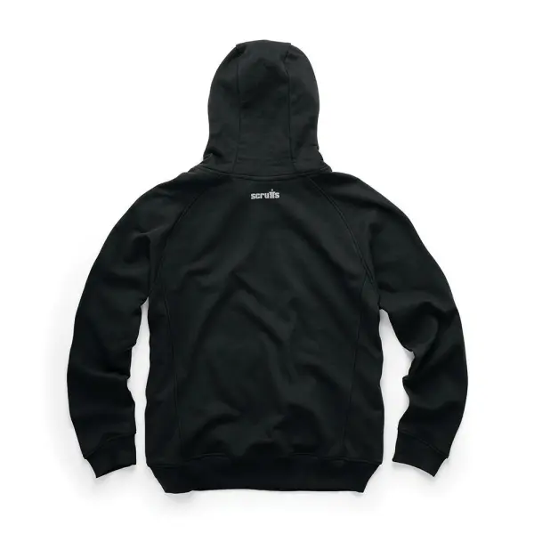 Scruffs Eco Worker Hoodie, Nero, Taglia M