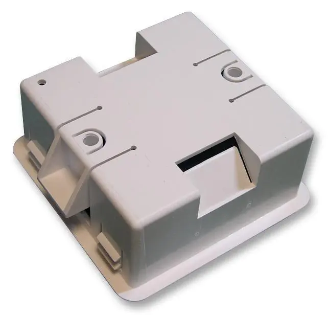 MK 1개 트레이 화이트 건식 파티션 플러시 마운트 박스, 35mm 두께