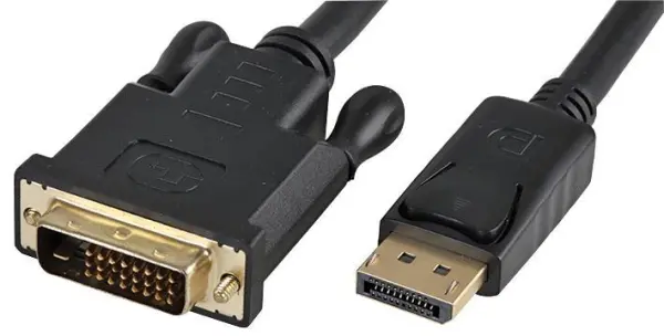 PRO SIGNAL DisplayPort Male-zu-DVI Male Kabel, 2m