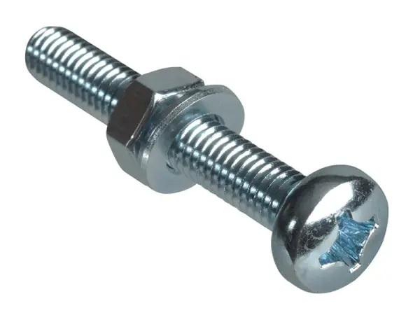 ForgeFix 포지 드라이버 호환 M6 x 40mm 기계용 나사, 20개입