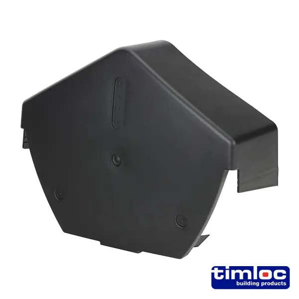 Timco Universal Angled Cap, Black, 260 x 145mm - 1 Each