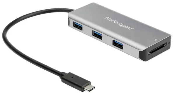 STARTECH 3-portový rozbočovač USB-C s čtečkou SD karet
