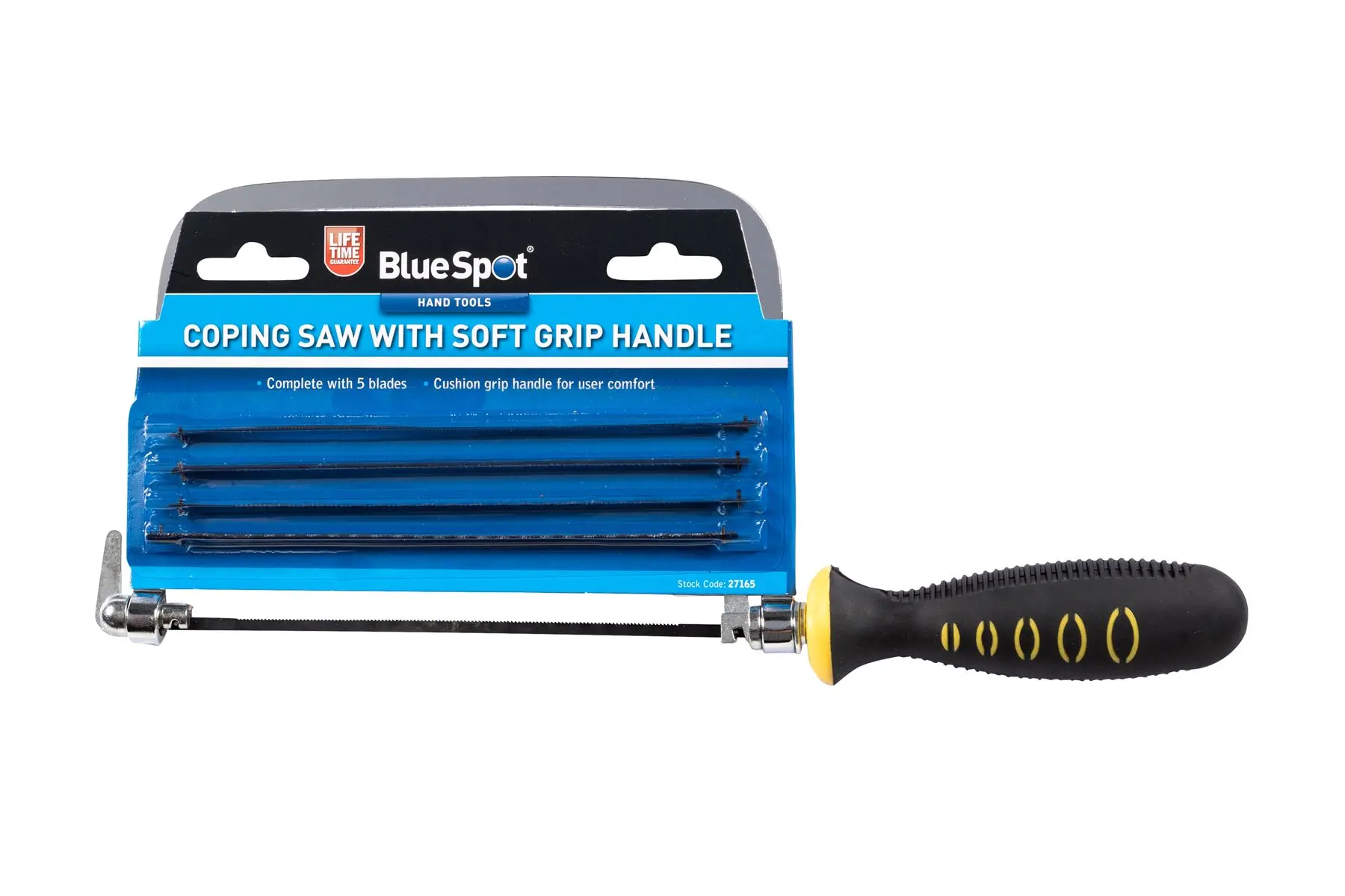 Blue Spot Tools 150mm Coping Saw with 5 Blades