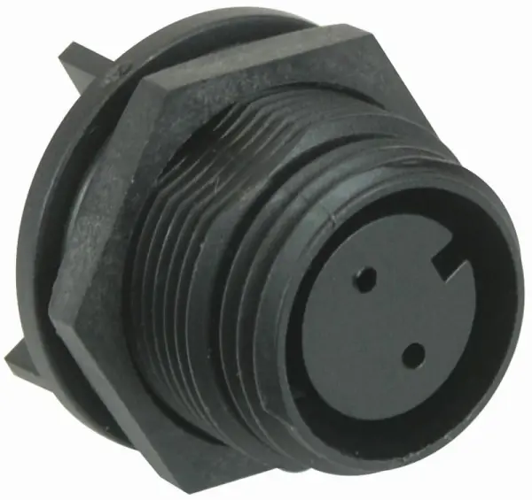 BULGIN Presa PCB 2 Poli, IP68, Resistente a Polvere e Acqua