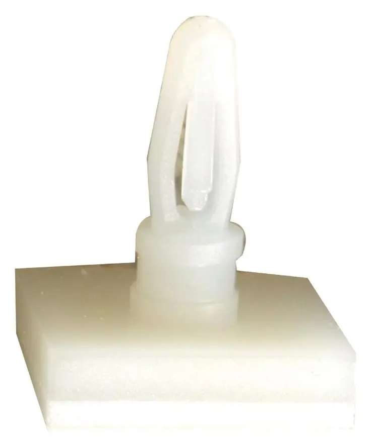 DURATOOL - Sokongan PCB, Asas Berpelekat, 6.4mm, Pek 50