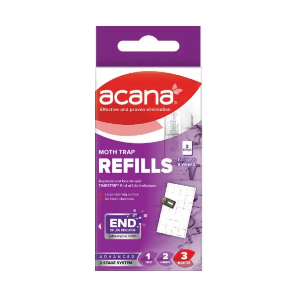 Acana Moth Monitoring Trap Refills, 2 Pack