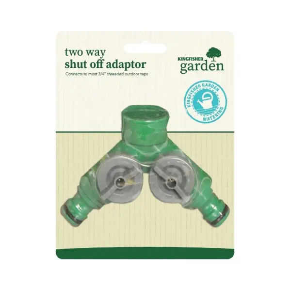 Kingfisher Two Way Shut Off Adaptor, 75 mm