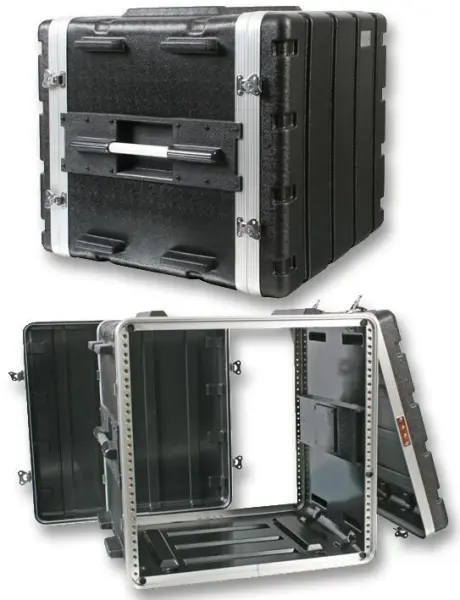 PULSE 19-inch ABS Flight Case - 10U Rack Mount