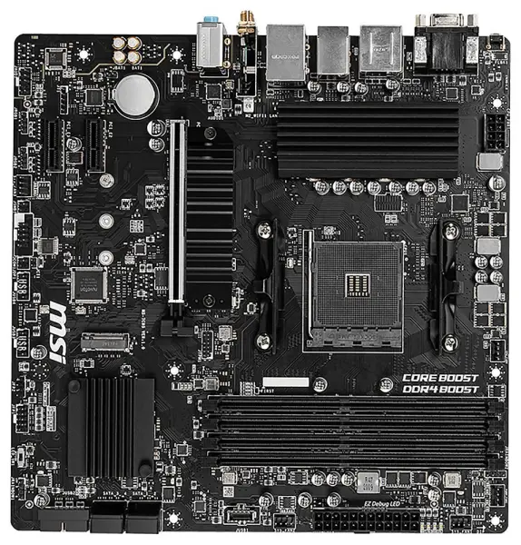 MSI B550M Socket AM4 Micro ATX Motherboard with WiFi