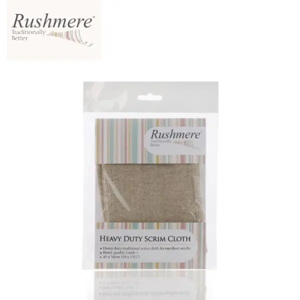 Rushmere Heavy Scrim Cloth Grade 1, 18 x 15.5''
