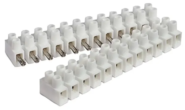 HYLEC 12-poliger Steckklemmenblock, 450V AC, 45A, Polypropylen