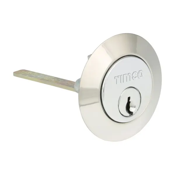 Timco – Cylindre à bande 32 mm finition chrome, zinc