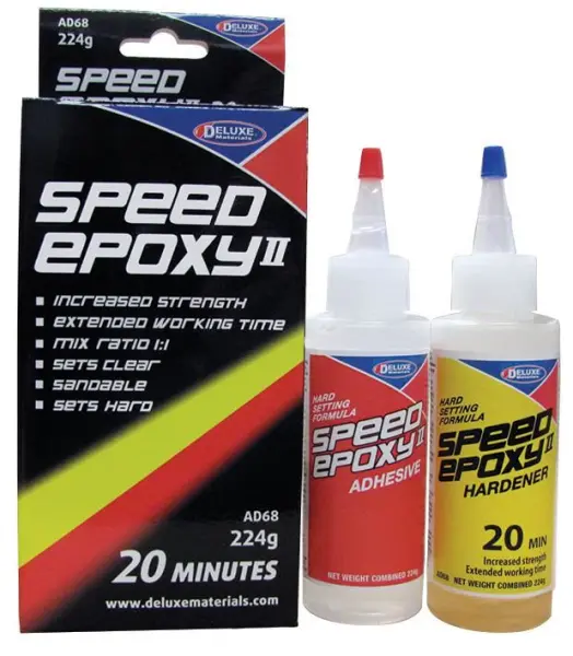 Deluxe Speed Epoxy II 20 Min Epoxy Glue 224g